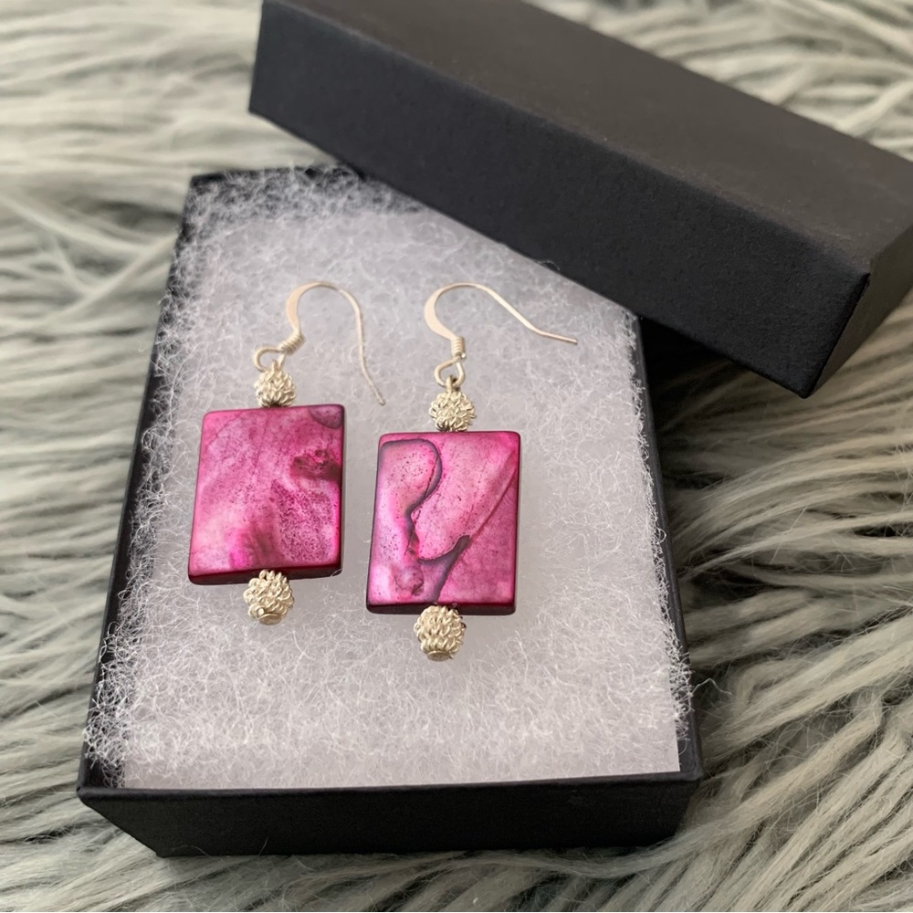 Beaded Earrings Artisan Crafted